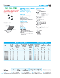 Datasheet WT0603ML050L manufacturer Littelfuse