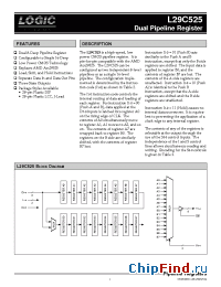 Datasheet L29C525C-20 manufacturer Logic Devices