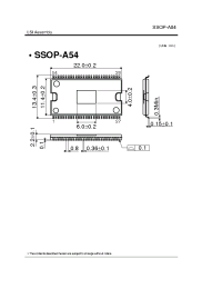 Datasheet SSOP-A54 manufacturer LSI