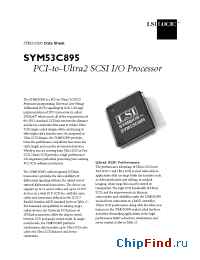 Datasheet SYM53C895 manufacturer LSI Logic