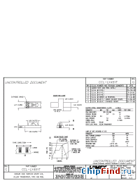 Datasheet CCL-LX45YT-TR manufacturer Lumex
