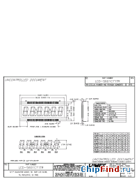 Datasheet LCD-S601C71TR manufacturer Lumex