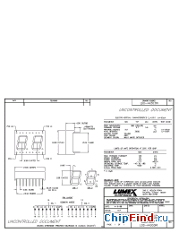 Datasheet LDD-A4303RI manufacturer Lumex