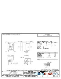 Datasheet LDF-A5006RI manufacturer Lumex