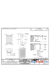 Datasheet LDM-15658MI manufacturer Lumex