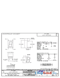Datasheet LDS-A5202RI manufacturer Lumex