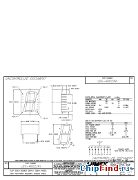 Datasheet LDS-A8022RI manufacturer Lumex