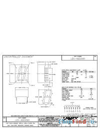 Datasheet LDS-A8026RI manufacturer Lumex