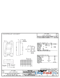 Datasheet LDS-AA404RI manufacturer Lumex