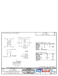 Datasheet LDS-C406RI manufacturer Lumex
