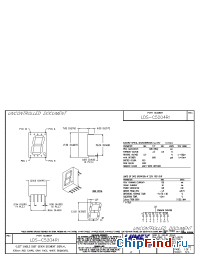Datasheet LDS-C5204RI manufacturer Lumex