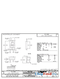 Datasheet LDS-SMC5604RD manufacturer Lumex
