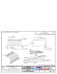Datasheet LPF-C071303S manufacturer Lumex