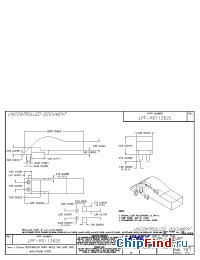 Datasheet LPF-R011362S manufacturer Lumex