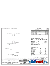 Datasheet OED-CL-1L1 manufacturer Lumex