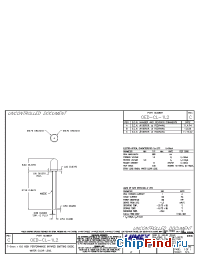 Datasheet OED-CL-1L2 manufacturer Lumex