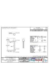 Datasheet OED-CL50593C22 manufacturer Lumex