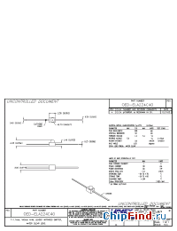 Datasheet OED-ELA224C40 manufacturer Lumex