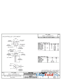 Datasheet OED-LDP65001E manufacturer Lumex