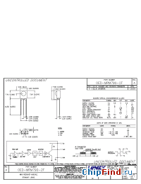 Datasheet OED-MRM790-2F manufacturer Lumex