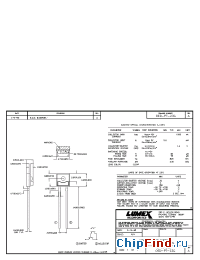 Datasheet OED-PT-23G manufacturer Lumex
