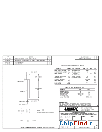 Datasheet OED-SP-5093 manufacturer Lumex
