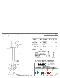 Datasheet OED-ST-1KL3A manufacturer Lumex