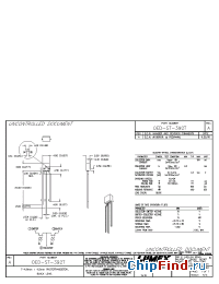 Datasheet OED-ST-392T manufacturer Lumex