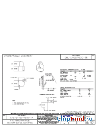 Datasheet SML-LXV3074SYD-TR manufacturer Lumex