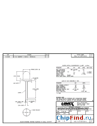 Datasheet SSL-LX100133YC manufacturer Lumex