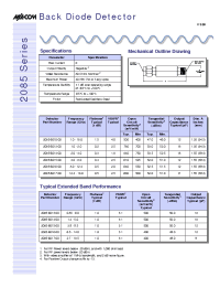 Datasheet 2085-6013-00 manufacturer M/A-COM