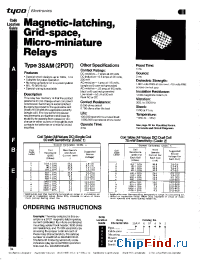 Datasheet 3SAM6001A manufacturer M/A-COM