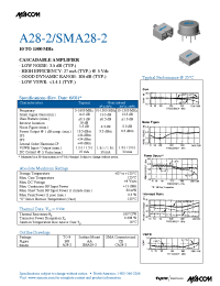 Datasheet A28-2 manufacturer M/A-COM