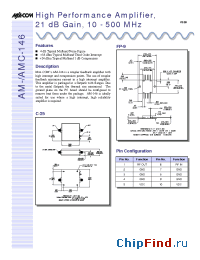 Datasheet AM-146 manufacturer M/A-COM