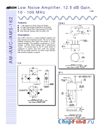 Datasheet AM-162 manufacturer M/A-COM