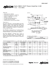 Datasheet AM42-0007 manufacturer M/A-COM