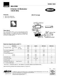 Datasheet EKIN2-150H manufacturer M/A-COM