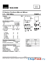 Datasheet EMRS-1 manufacturer M/A-COM
