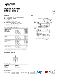 Datasheet H-9N manufacturer M/A-COM