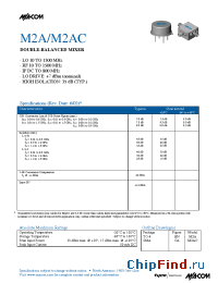 Datasheet M2AC manufacturer M/A-COM