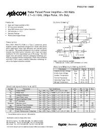 Datasheet NJM12904M manufacturer M/A-COM