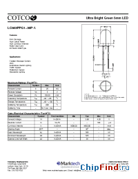 Datasheet LC503PPG1-30P-A manufacturer Marktech