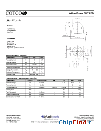 Datasheet LM2-AYL1-F1 manufacturer Marktech