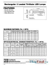 Datasheet MT2053-G manufacturer Marktech