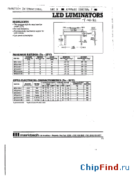 Datasheet MTBL1410-R manufacturer Marktech