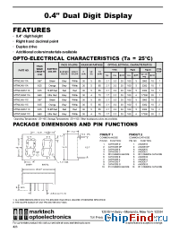 Datasheet MTN4240-11C manufacturer Marktech