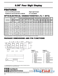 Datasheet MTN5456-11C manufacturer Marktech