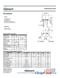 Datasheet MTPS4088WC manufacturer Marktech