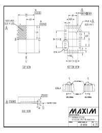 Datasheet 21-0139A manufacturer MAXIM
