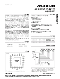 Datasheet 4206K manufacturer MAXIM